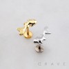 KOI FISH CARP STUD THREADLESS (PUSH IN) 316L SURGICAL STEEL LABRET SET KOI FISH CARP STUD THREADLESS (PUSH IN) 316L SURGICAL STEEL LABRET SET